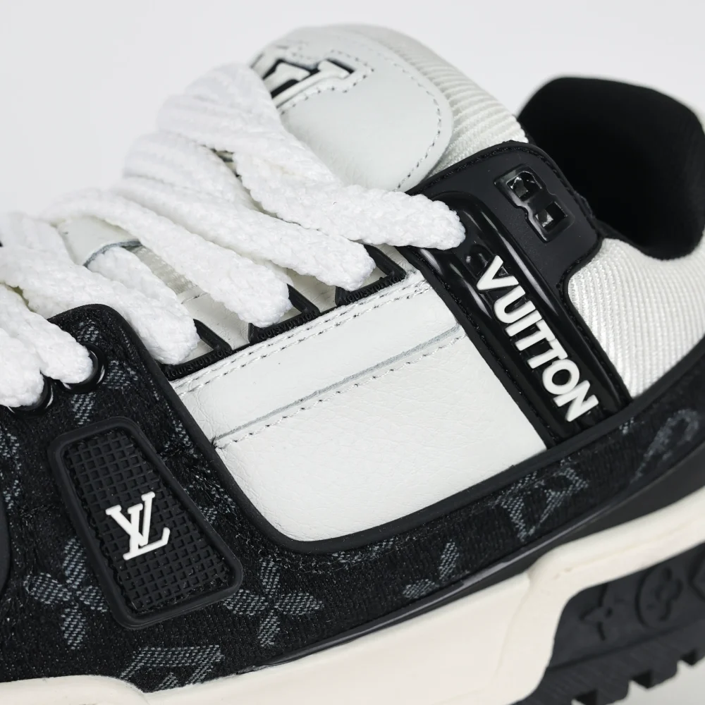 Trainer Maxi Low-Top Sneaker schwarz-weiß – Bild 11