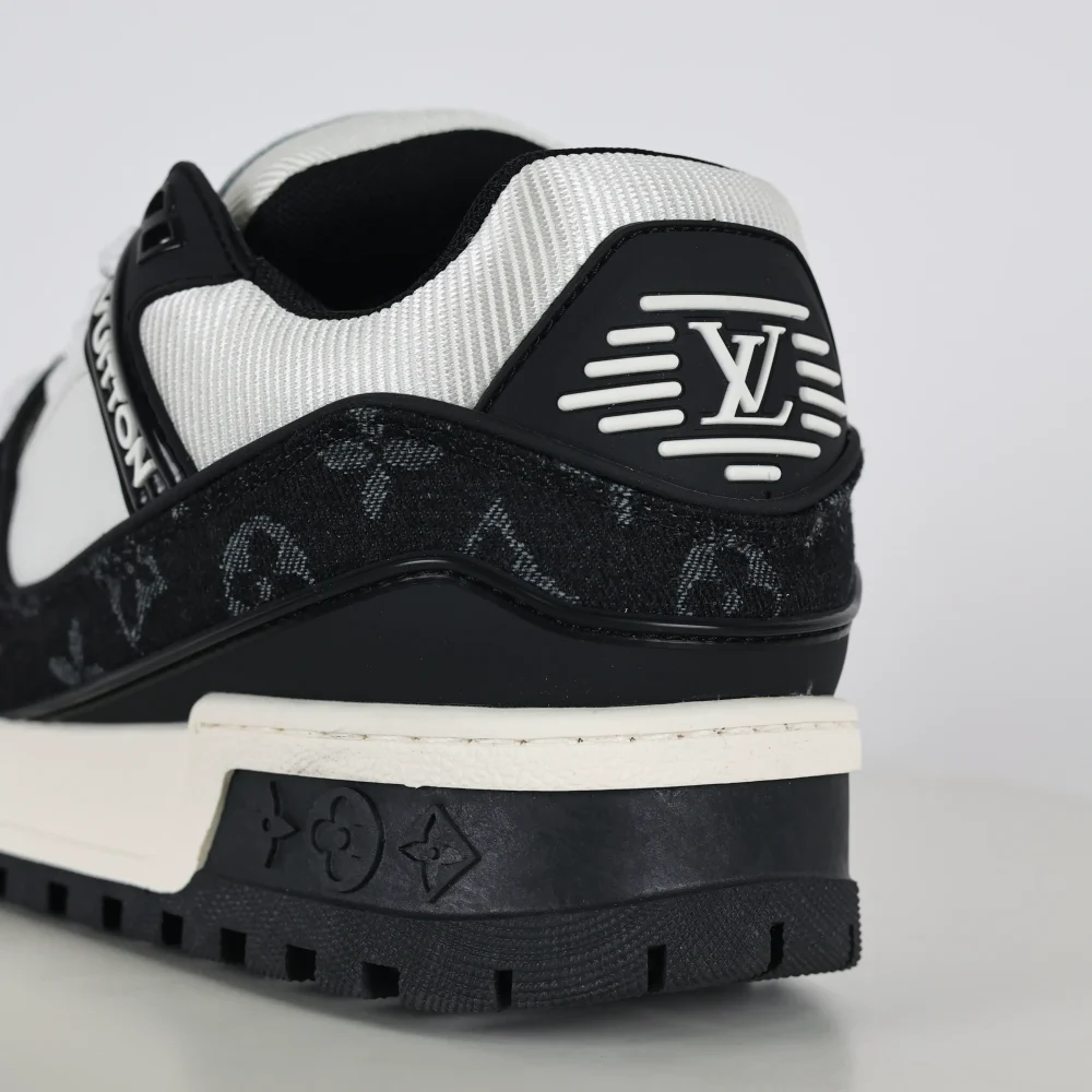 Trainer Maxi Low-Top Sneaker schwarz-weiß – Bild 10