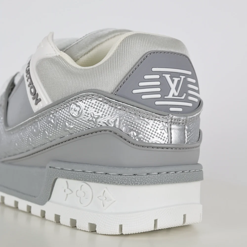 Trainer Maxi-Sneakers in Silber – Bild 10