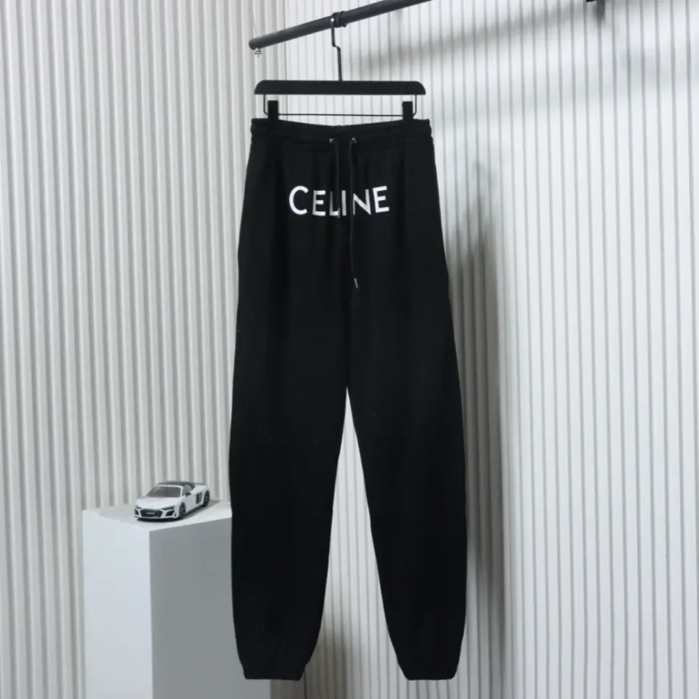 Trainingshose mit Celine-Schriftzug-Print