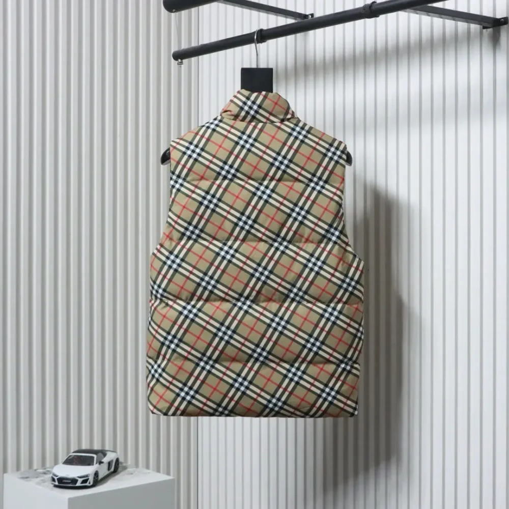 Weste aus kariertem Twill XXL – Bild 2