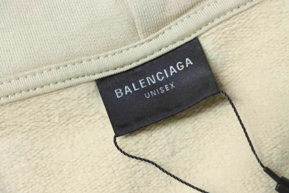 Balenciaga 25FW Kapuzenpullover mit Masking Tape – Bild 8