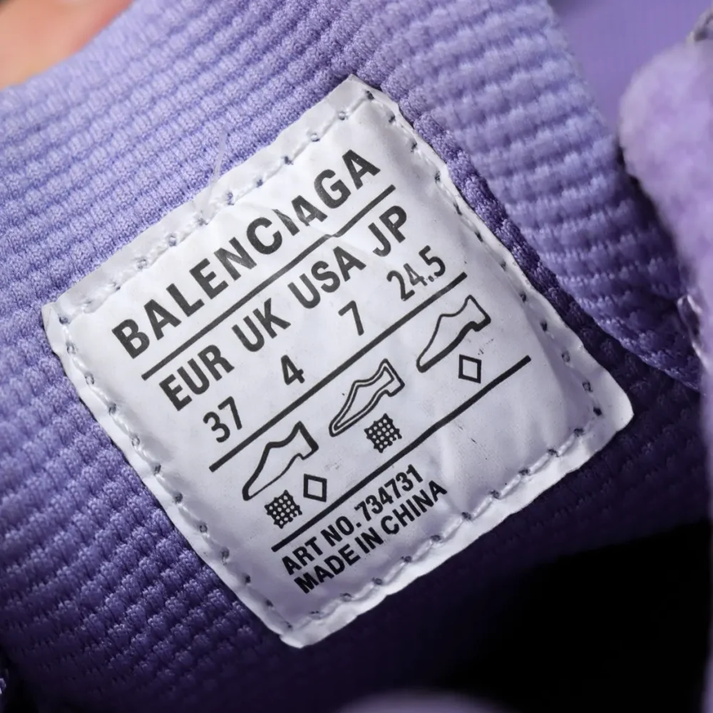 Balenciaga 3XL 10. Generation Low-Top-Sneaker aus Mesh-Lila – Bild 10