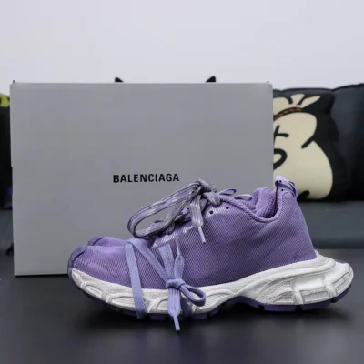 Balenciaga 3XL 10. Generation Low-Top-Sneaker aus Mesh-Lila