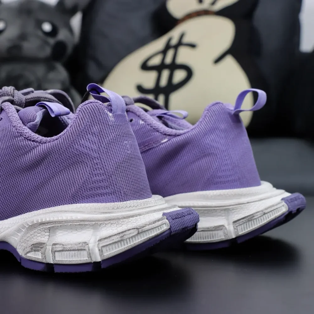 Balenciaga 3XL 10. Generation Low-Top-Sneaker aus Mesh-Lila – Bild 8