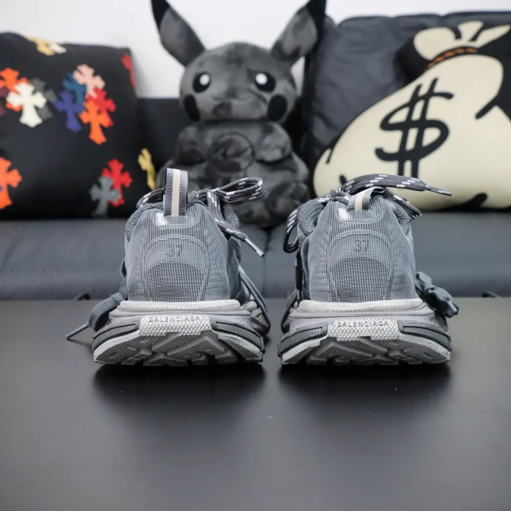 Balenciaga 3XL 10. Generation Low-Top-Sneakers Grau – Bild 5