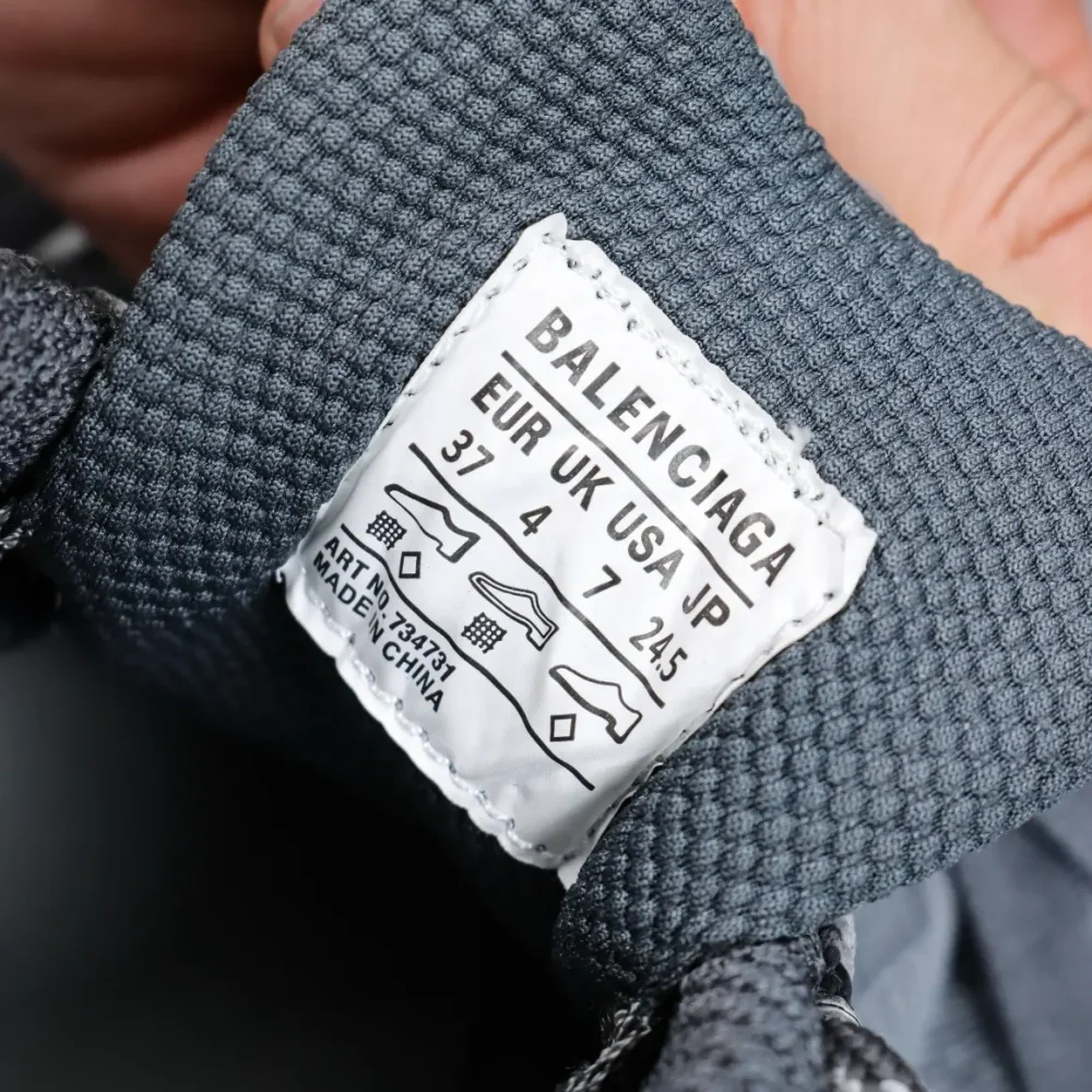 Balenciaga 3XL 10. Generation Low-Top-Sneakers Grau – Bild 16