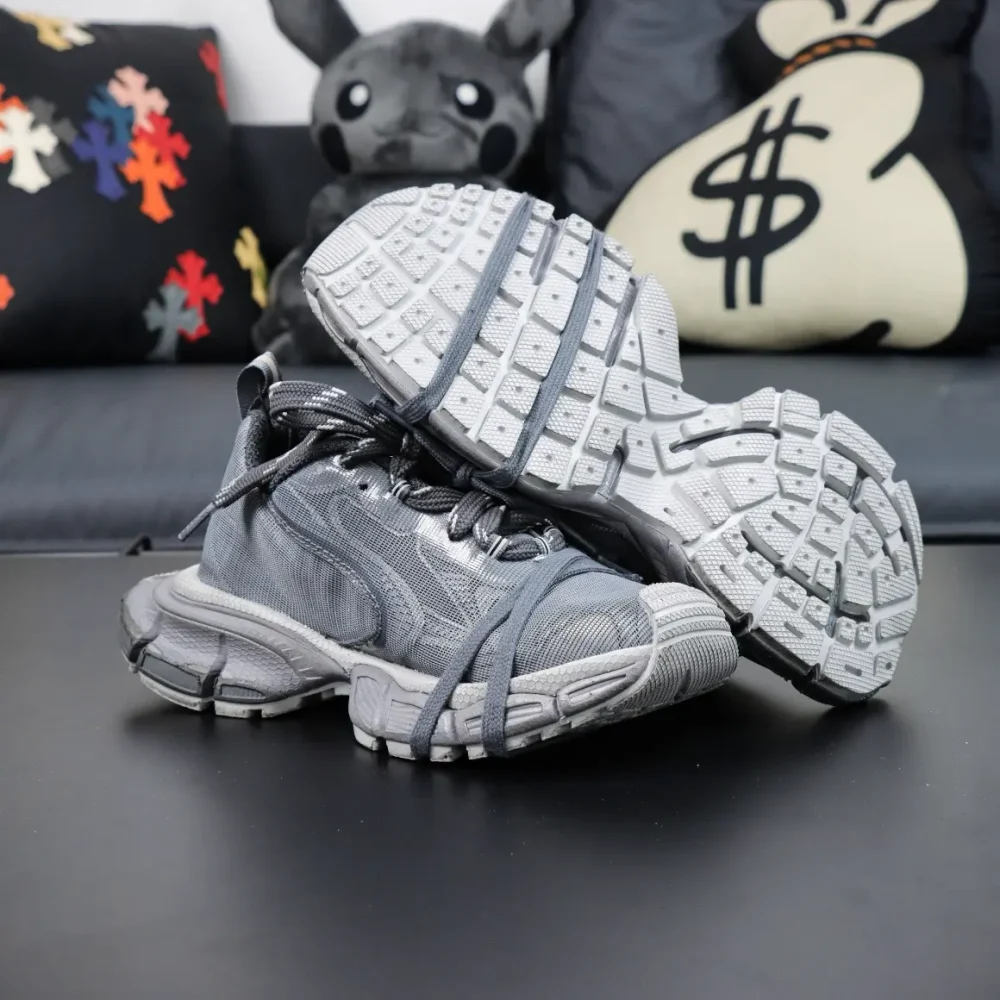 Balenciaga 3XL 10. Generation Low-Top-Sneakers Grau – Bild 10