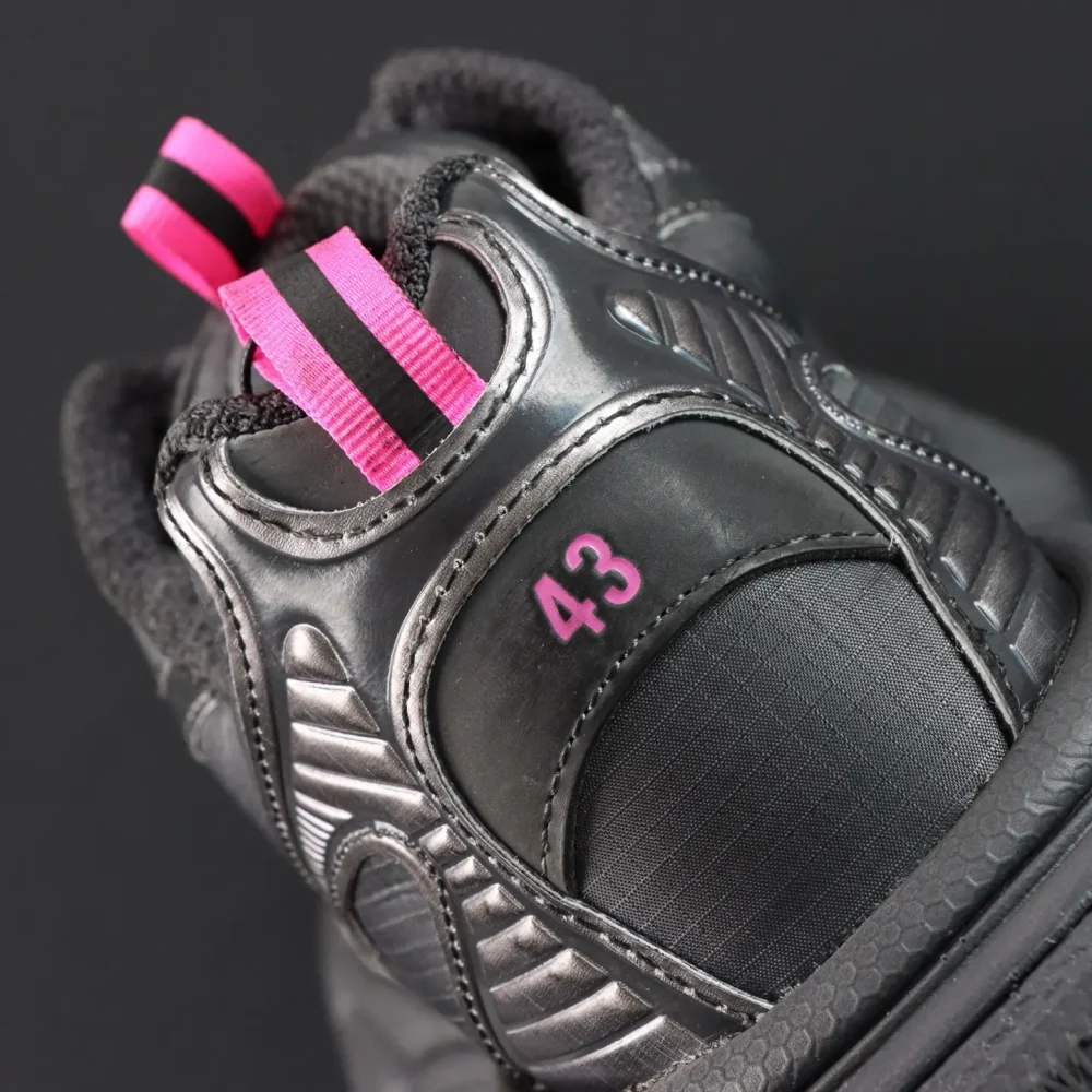 Balenciaga 3XL Schwarz Grau Rosa Low-Top-Sneakers – Bild 9