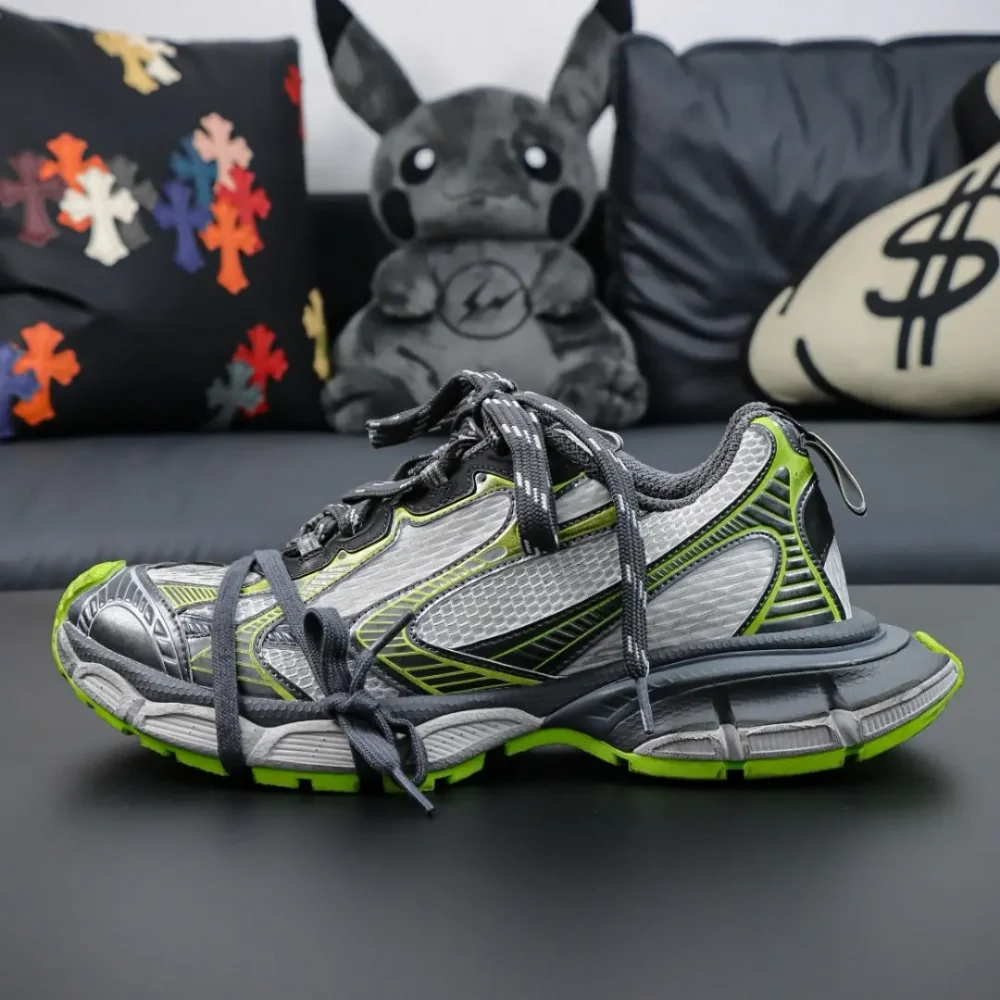 Balenciaga 3XL Sneakers Graue Low-Top-Sneaker – Bild 3