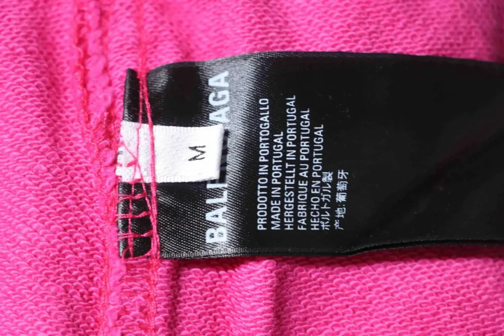 Balenciaga BLCG Hose mit weitem Bein und verwaschenem Batikmuster und aufgestickter Schneeflocken-Cola – Bild 10