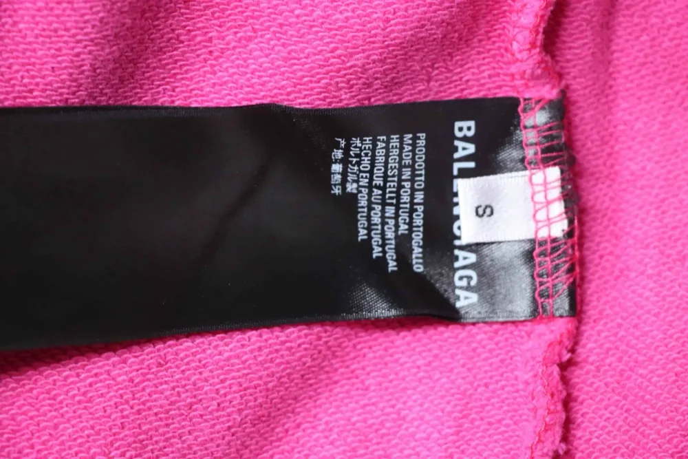 Balenciaga BLCG Strickjacke mit Kapuze und Batikmuster in schwerer Waschung und gebratener Schneeflocke mit Cola-Stickerei, langärmliges Sweatshirt – Bild 11