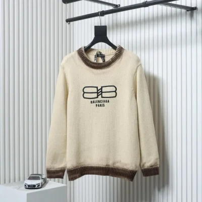 Balenciaga Batik-Pullover mit Rundhalsausschnitt