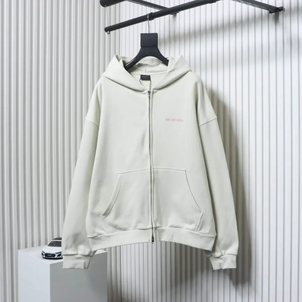 Balenciaga Klassischer Kapuzenpullover mit Cola-Print – Bild 11