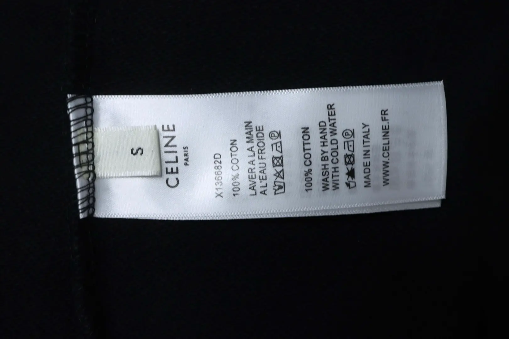 Celine-Logo-Sweatshirt mit Webband und Kapuze – Bild 8