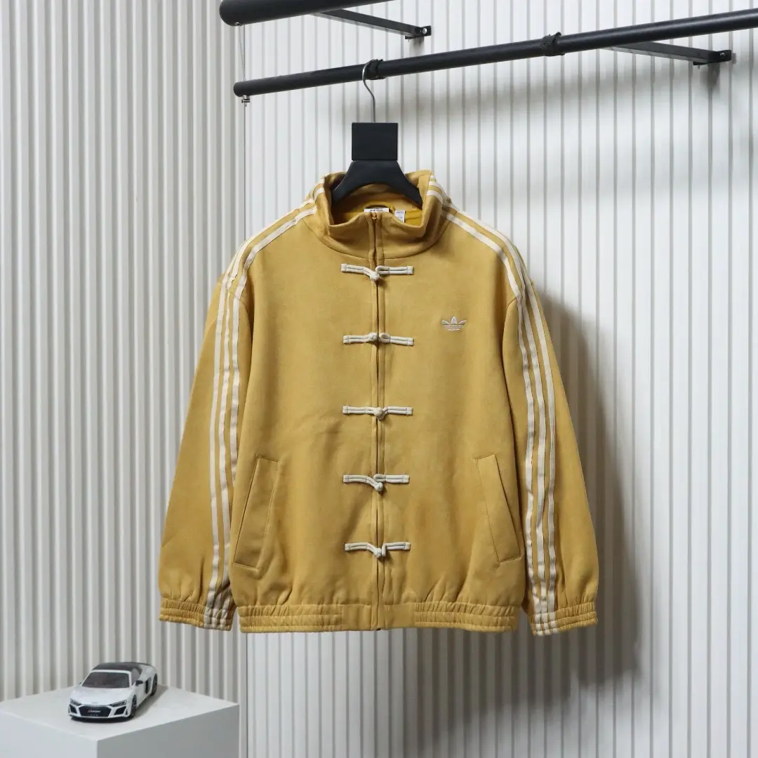 Clover Neue chinesische Wildleder-Tang-Anzugjacke – Bild 14