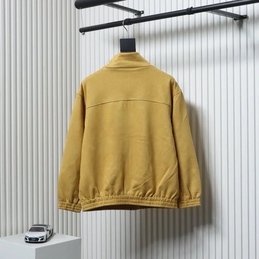 Clover Neue chinesische Wildleder-Tang-Anzugjacke – Bild 15