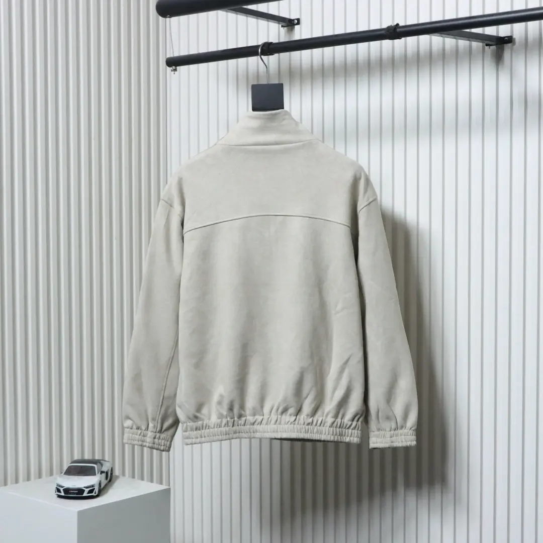 Clover Neue chinesische Wildleder-Tang-Anzugjacke – Bild 13