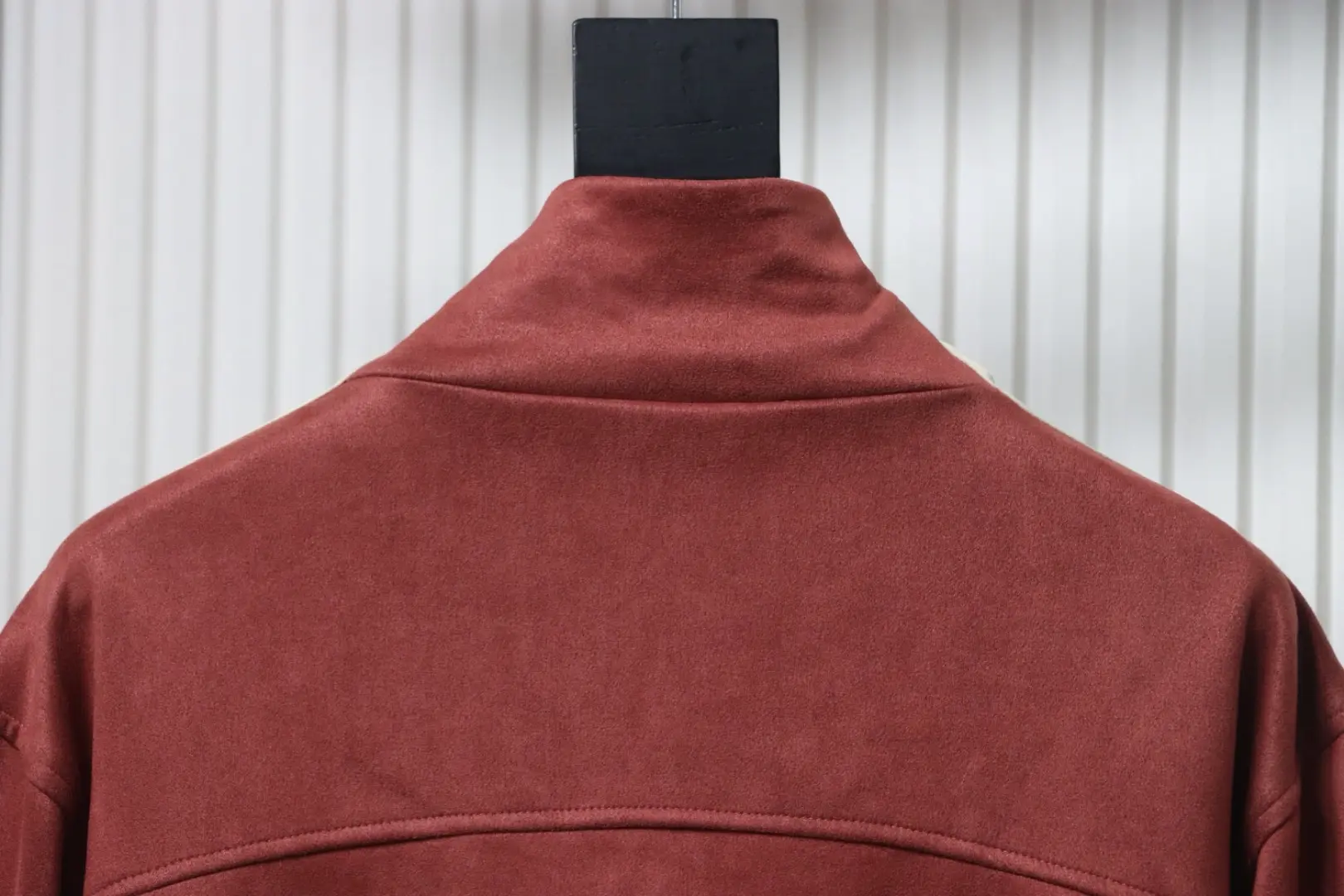 Clover Neue chinesische Wildleder-Tang-Anzugjacke – Bild 4