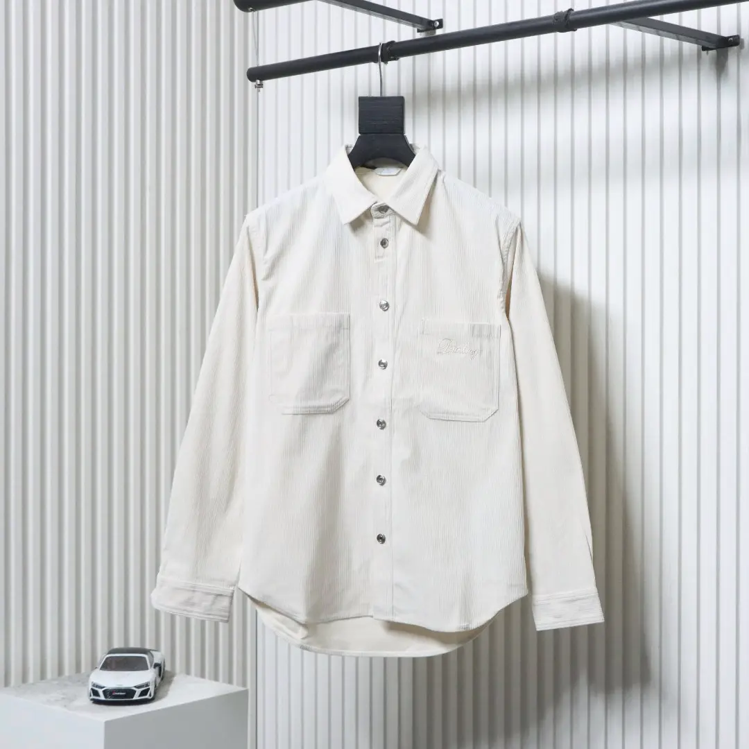 Cordjacke weiß