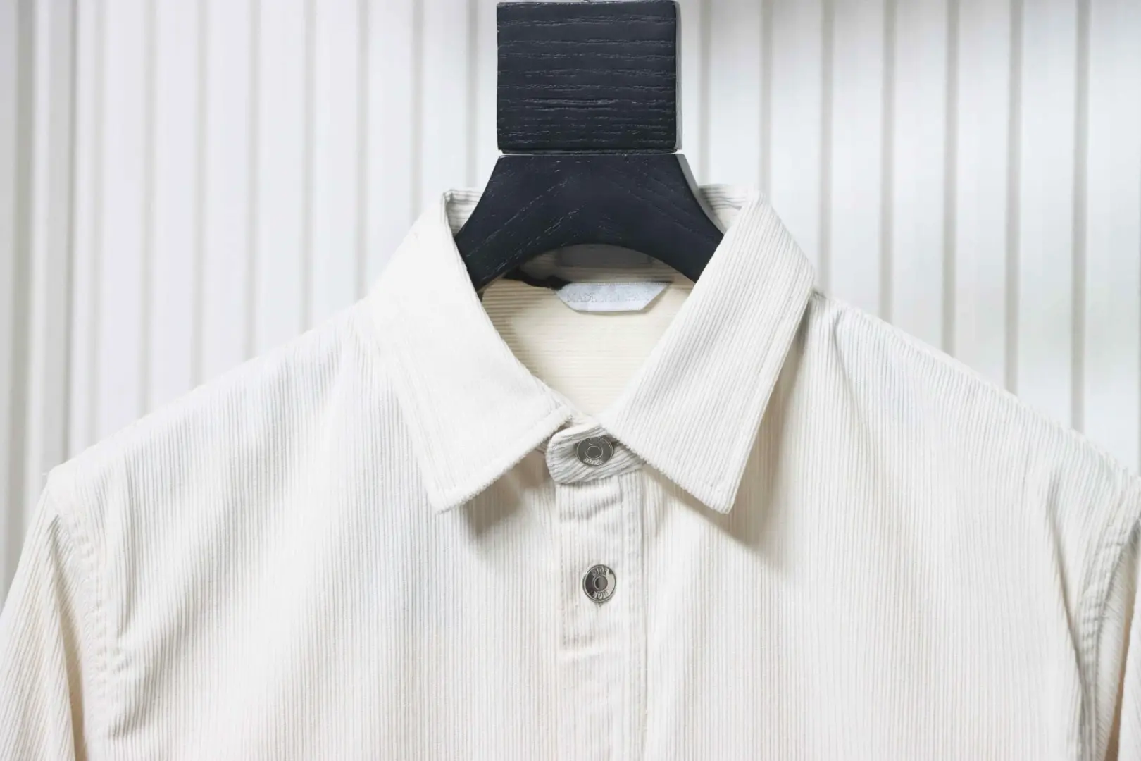 Cordjacke weiß – Bild 3