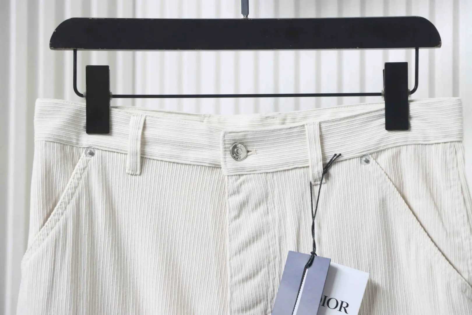 Einfarbige Cordhose – Bild 4