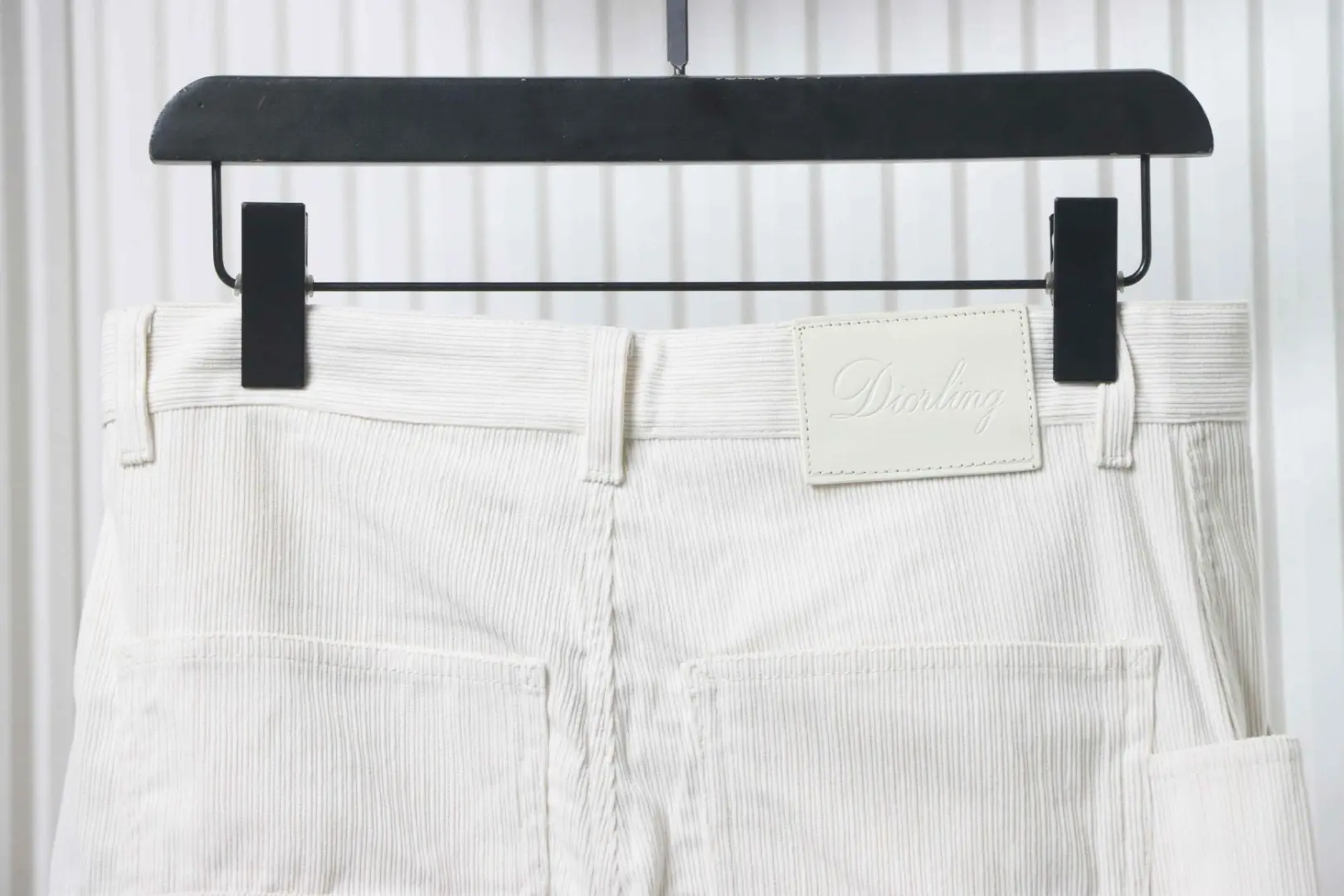 Einfarbige Cordhose – Bild 3