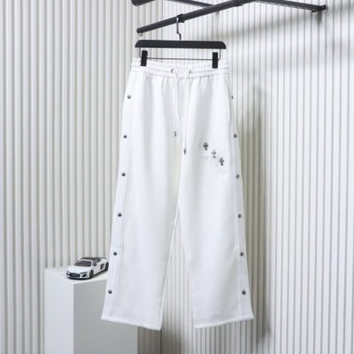 Gewebte Hose mit Allover-Jacquard-Print und seitlichem Webband TOP