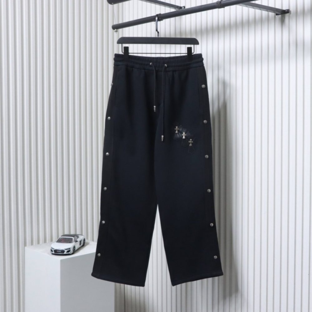Gewebte Hose mit Allover-Jacquard-Print und seitlichem Webband TOP – Bild 12