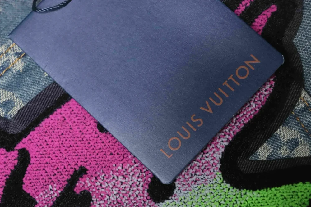 Jeans mit Graffiti-Farbverlaufsstickerei XXL – Bild 10
