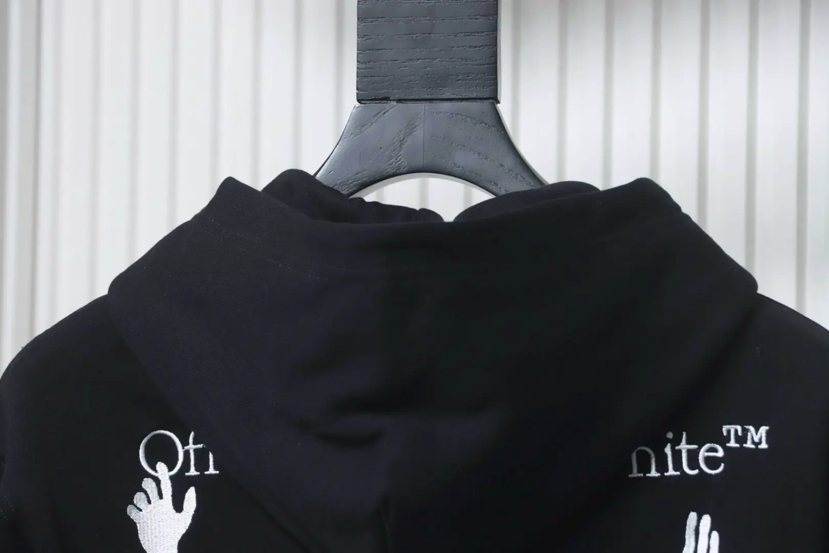 Jordan OW Co-Branding-Kapuzenpullover mit großem LOGO-Stickerei XXXL – Bild 4