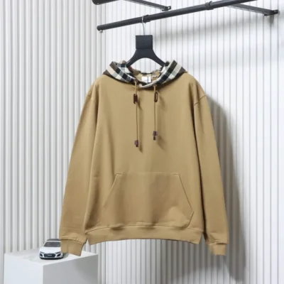 Kariertes Kapuzensweatshirt