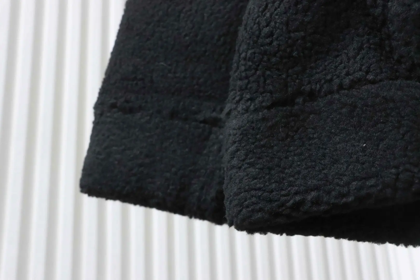 Klassische MLB-Lammwolljacke mit gesticktem Logo XXL – Bild 5