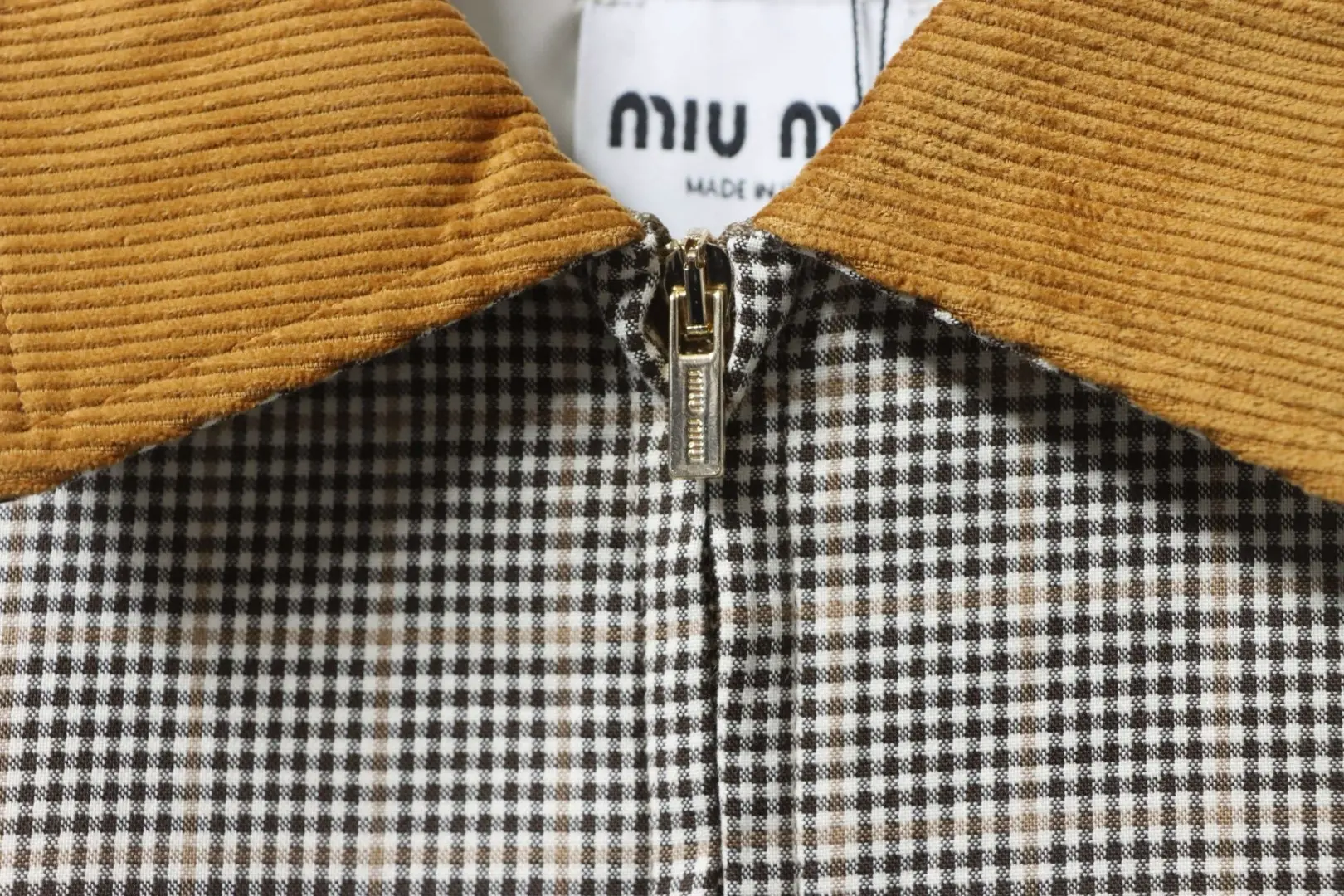 Karojacke mit Cordkragen – Bild 9