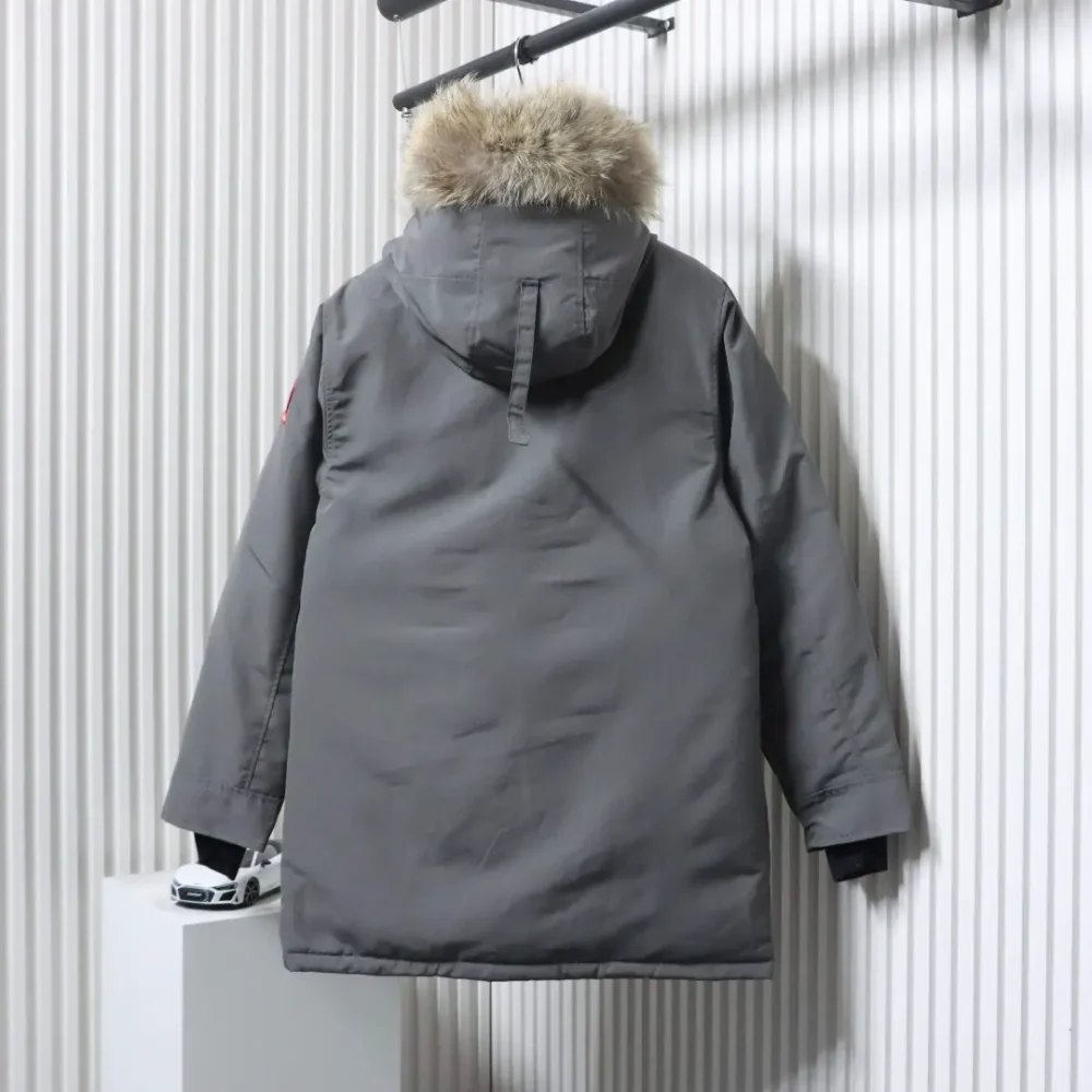 Mittellange Daunenjacke im Business-Stil XXL – Bild 14
