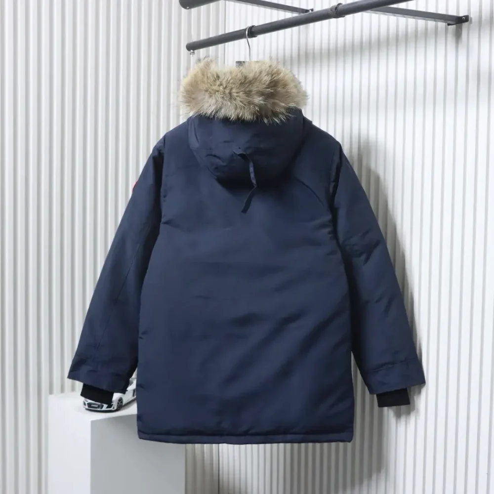 Mittellange Daunenjacke im Business-Stil XXL – Bild 18