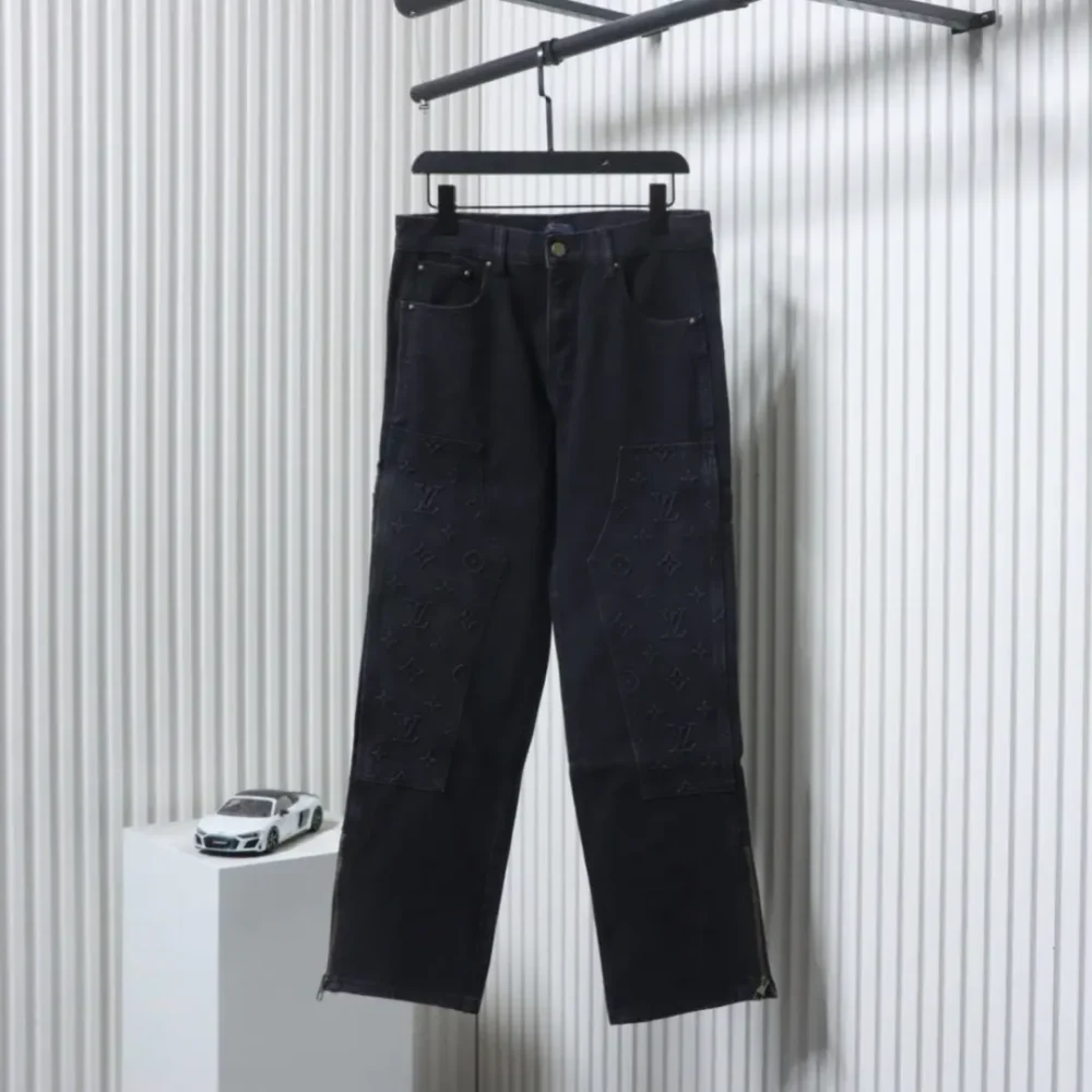 Overalls aus Jeans mit Prägung XXL – Bild 12