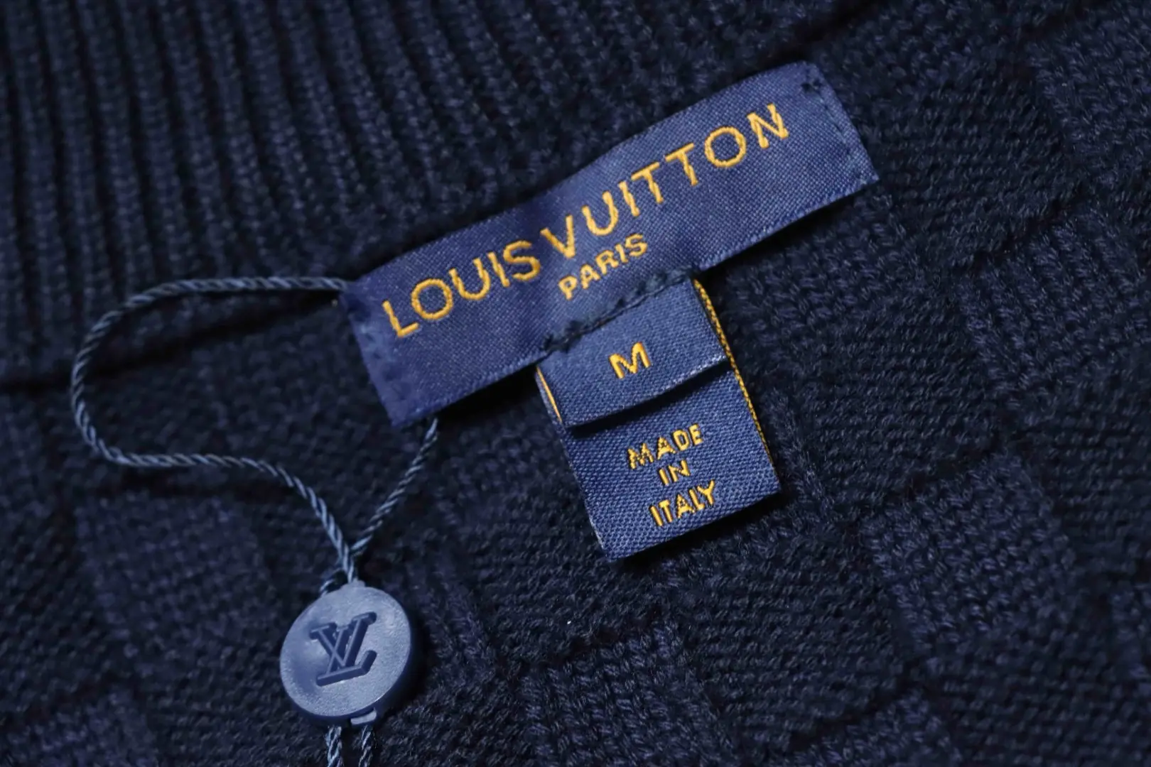 Pullover mit halbem Reißverschluss und Stehkragen im Schachbrettmuster – Bild 9