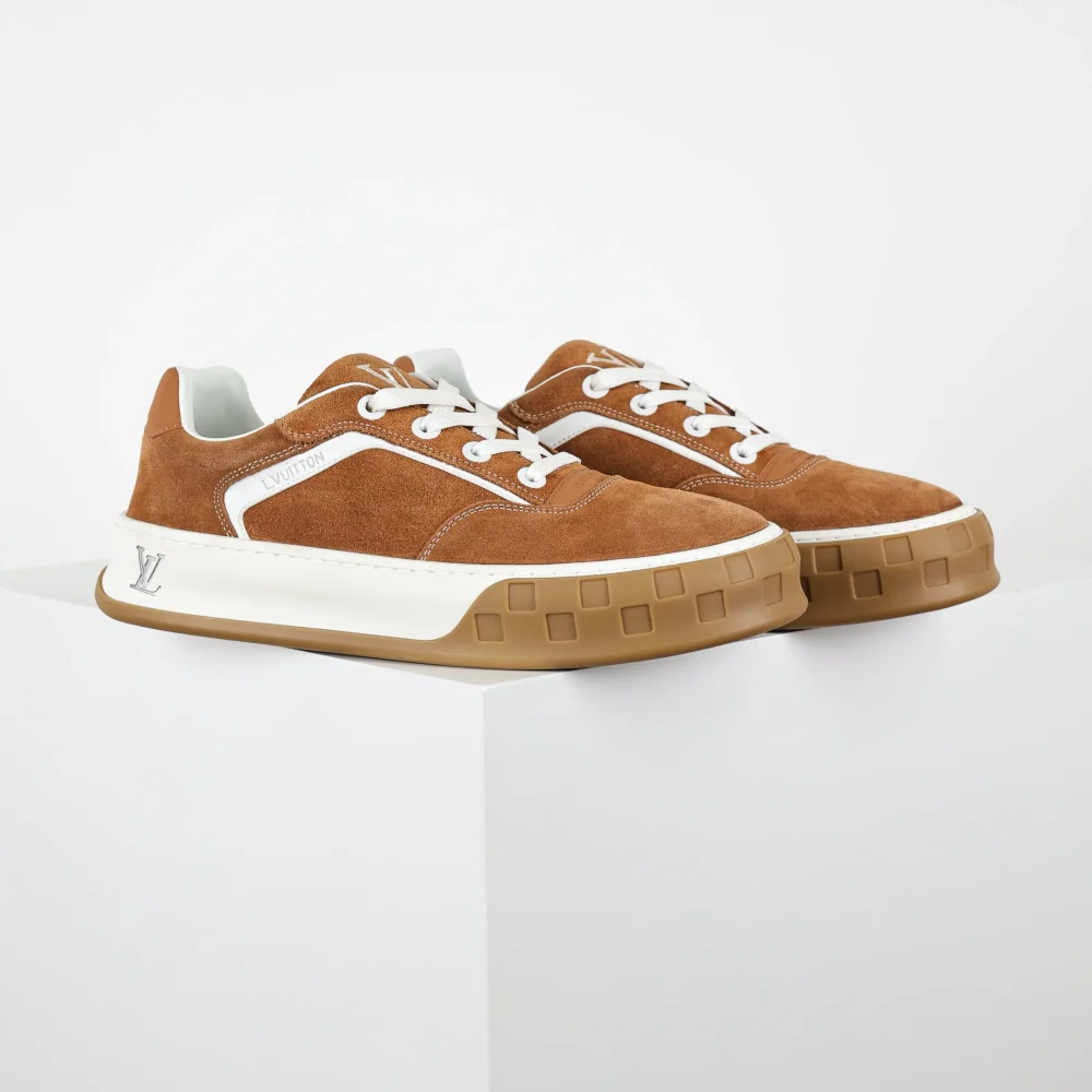 Skate-Sneaker 2025 Low-Top Braun – Bild 2