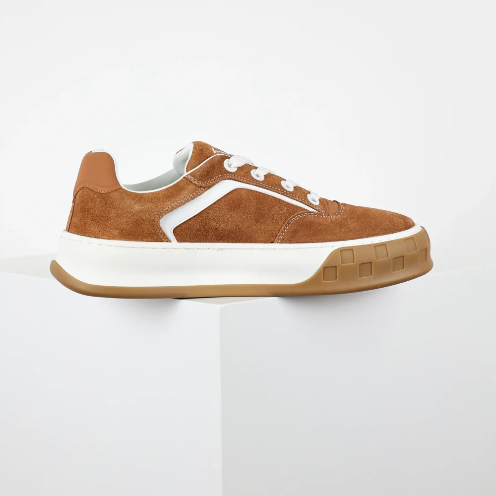 Skate-Sneaker 2025 Low-Top Braun – Bild 5