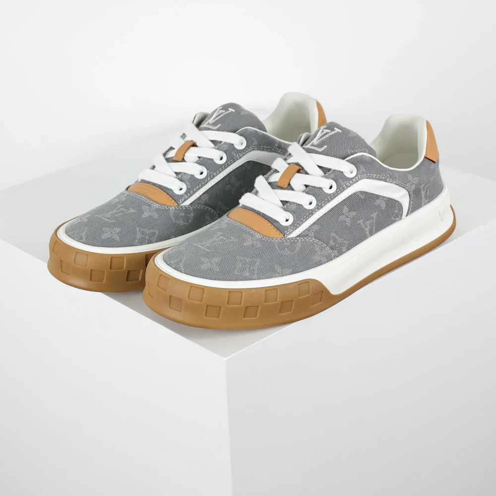 Skate-Sneaker 2025 Low-Top Grau Monochrom