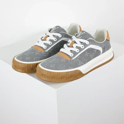 Skate-Sneaker 2025 Low-Top Grau Monochrom