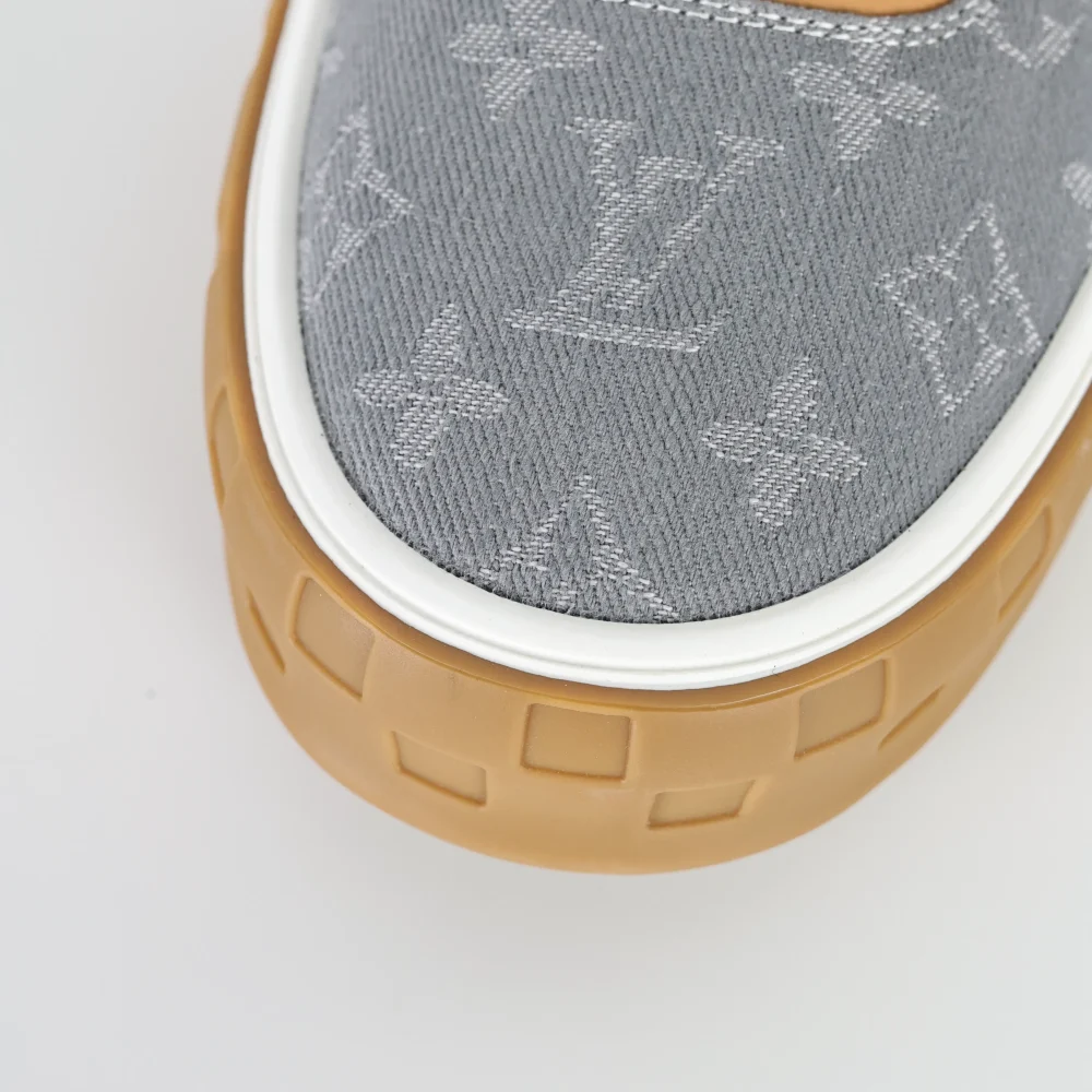 Skate-Sneaker 2025 Low-Top Grau Monochrom – Bild 10