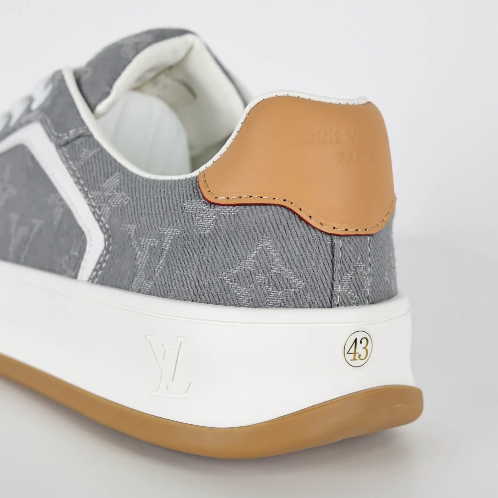 Skate-Sneaker 2025 Low-Top Grau Monochrom – Bild 9
