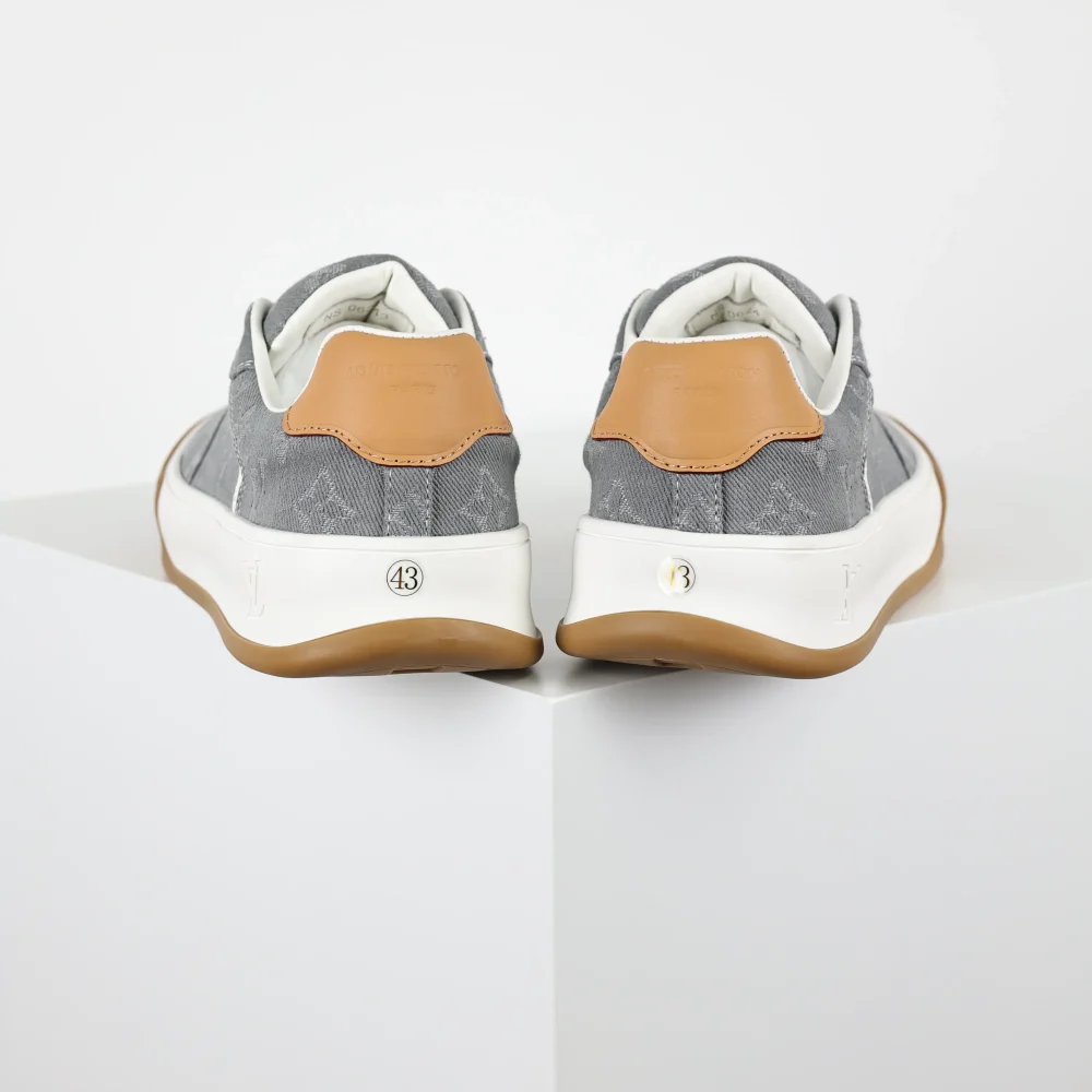 Skate-Sneaker 2025 Low-Top Grau Monochrom – Bild 4