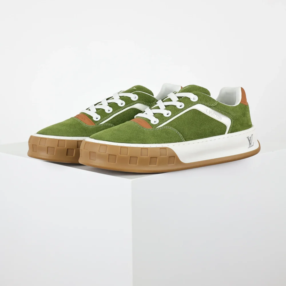 Skate-Sneaker 2025 Low-Top Grün – Bild 3