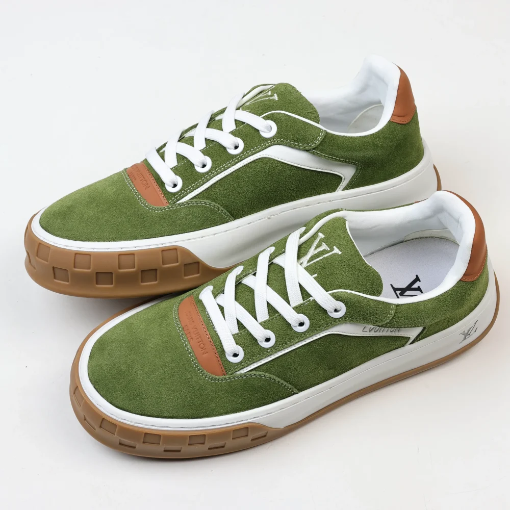 Skate-Sneaker 2025 Low-Top Grün – Bild 7