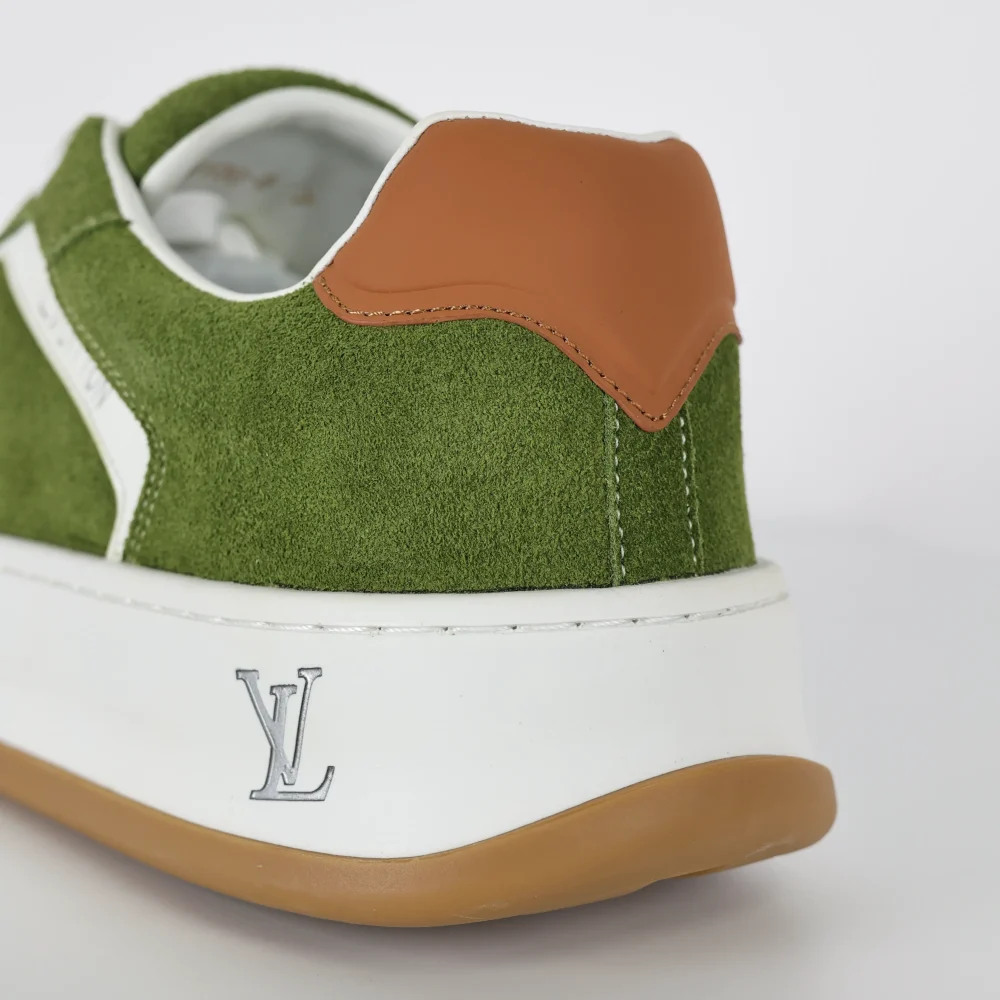 Skate-Sneaker 2025 Low-Top Grün – Bild 8