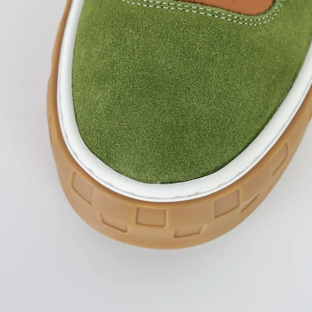 Skate-Sneaker 2025 Low-Top Grün – Bild 11