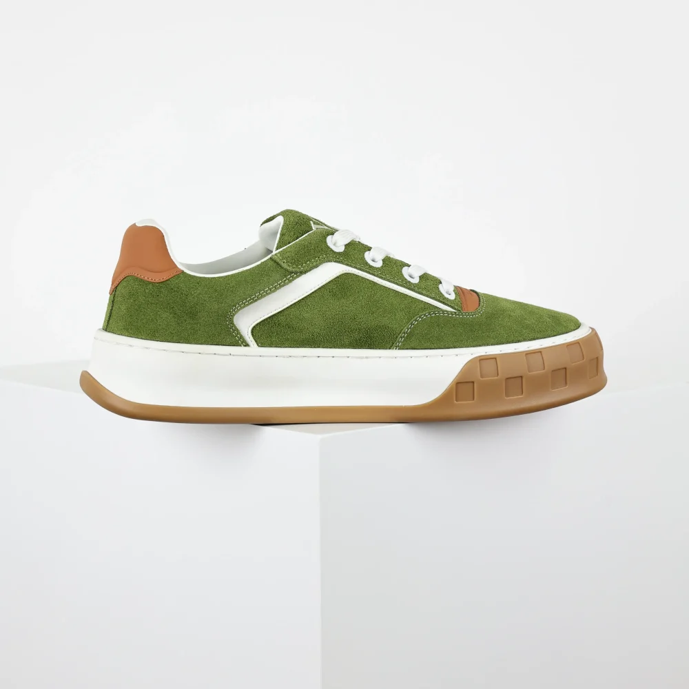 Skate-Sneaker 2025 Low-Top Grün – Bild 5